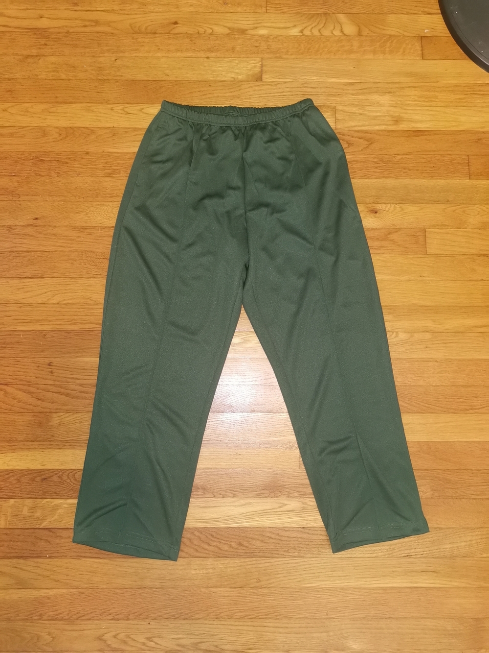 Sara Morgan Women Dark Green Stretch-Waist Pants 16P